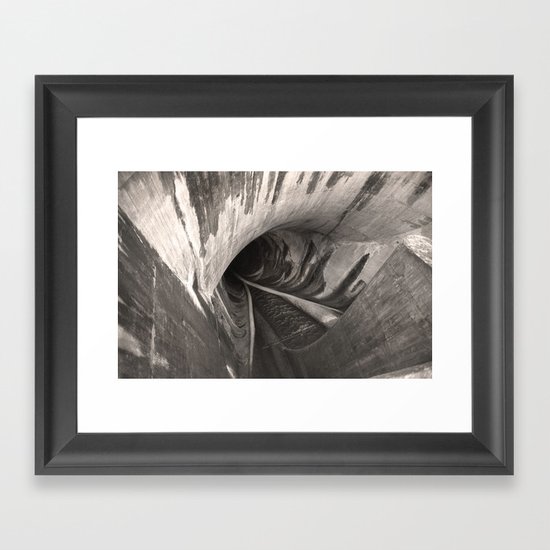 Dam Reticulation - the Void Framed Art Print