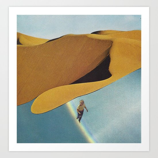 UNTITLED (Love Is A Deserter) Art Print