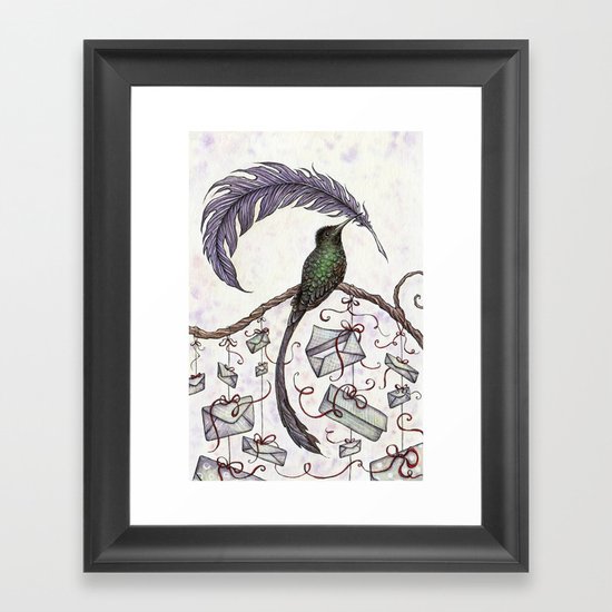 Mail Me Maybe? Framed Art Print
