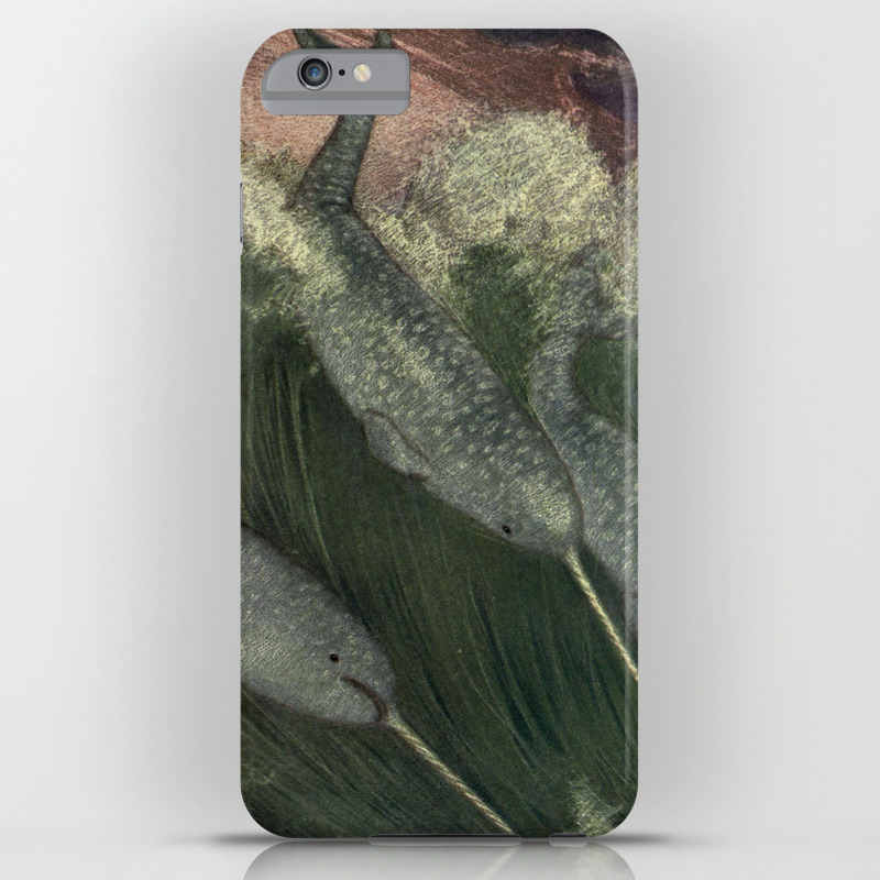 Vintage Narwhal Painting 1909 Iphone Case By Bravuramedia Society6