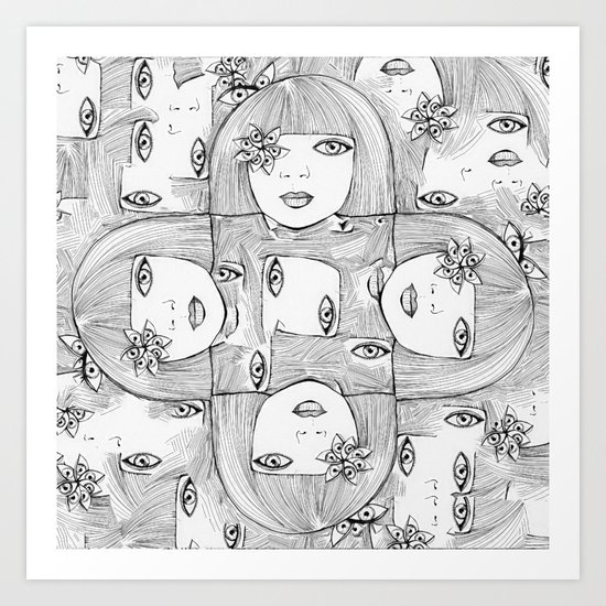eyes Art Print