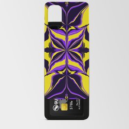 Fashionista Purple and Gold Android Card Case