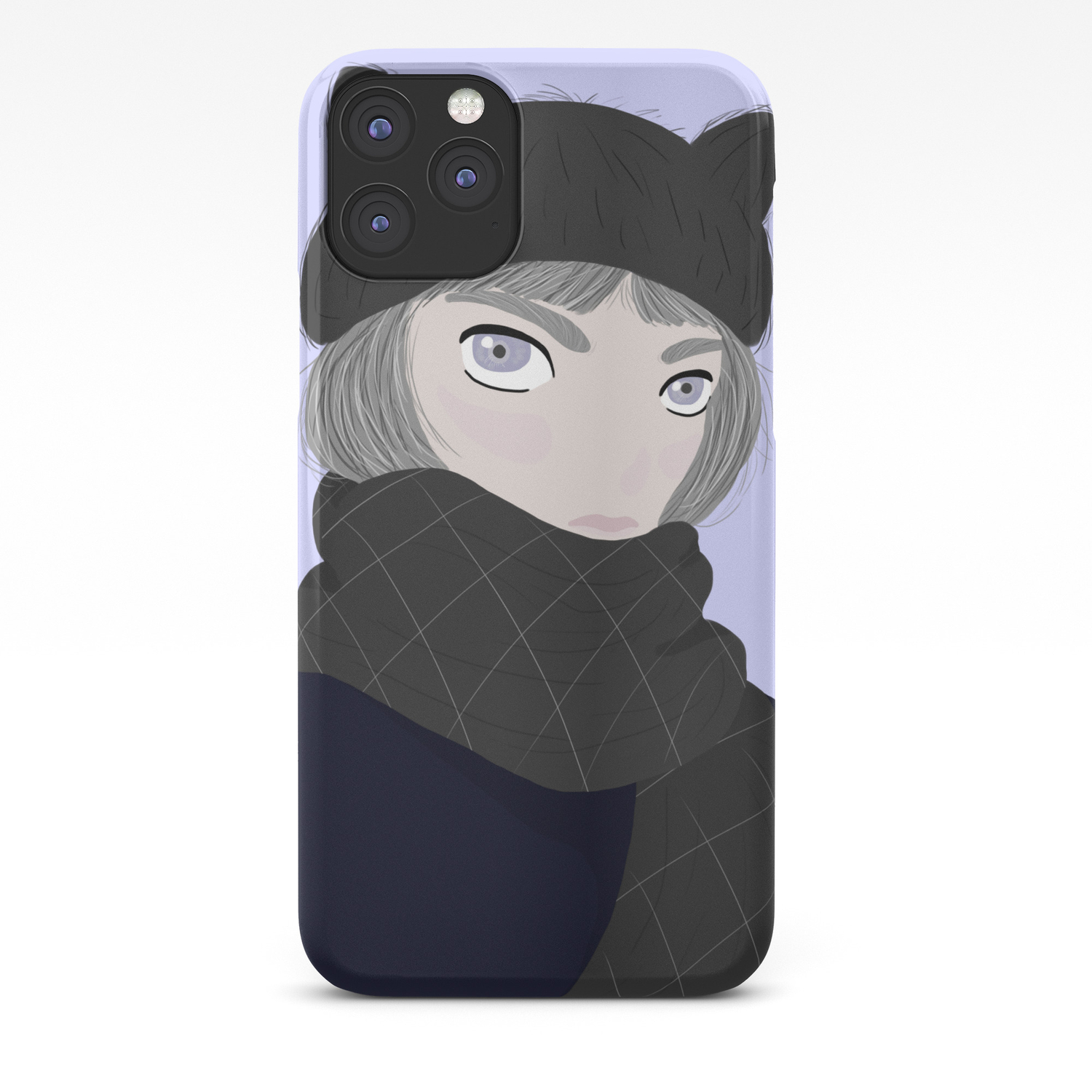 Cat Ears Iphone Case By Thewildflower1986 Society6