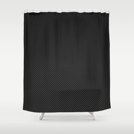 Realistic Carbon fibre structure Shower Curtain