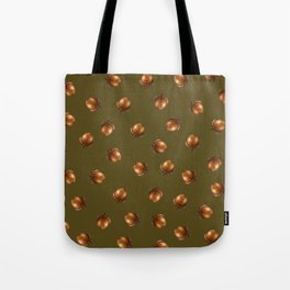 Acorn Pattern-Olive Tote Bag