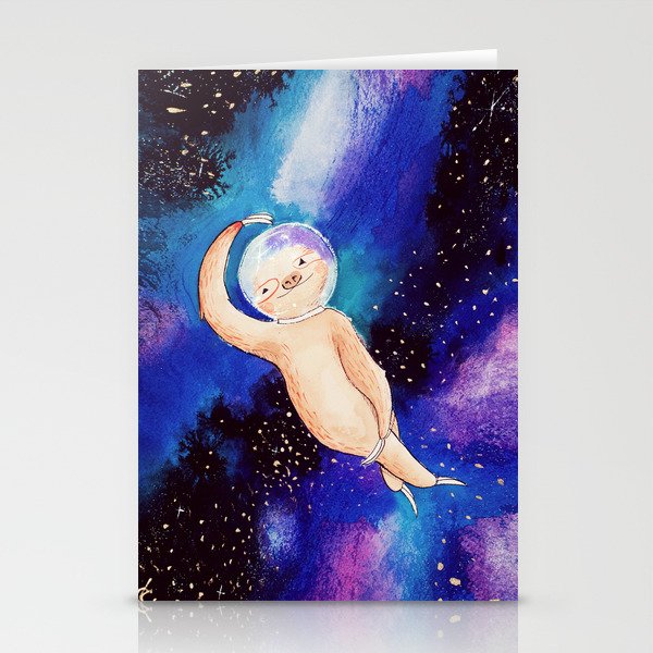 Draw me like one of your space sloths Stationery Cards