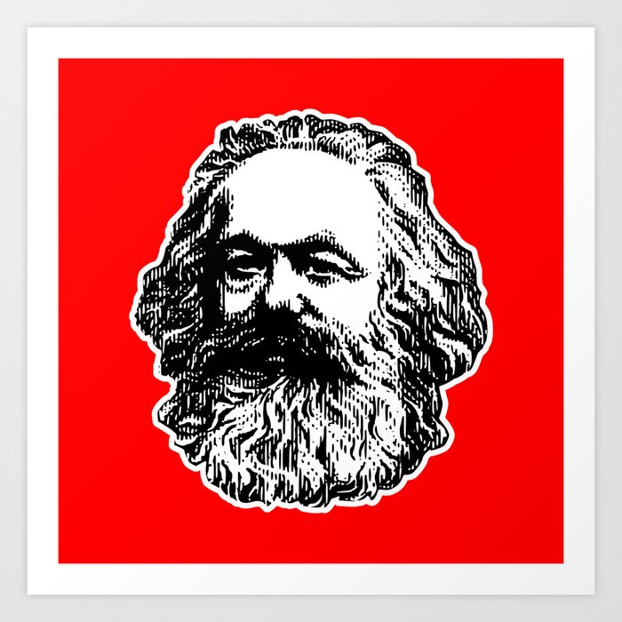 Karl Marx Art Print