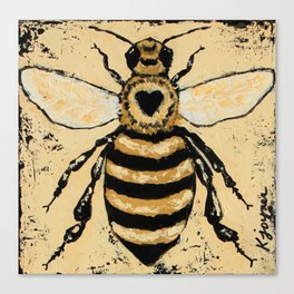 Bee Canvas Print