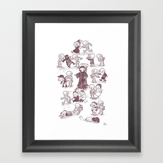 The Triumph of Death Framed Art Print