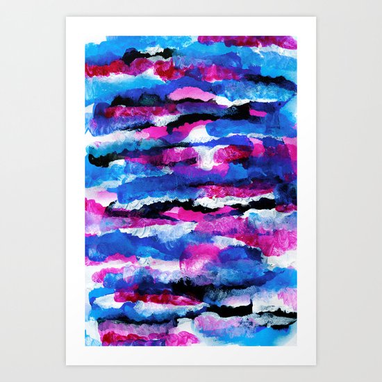 Layers 03 Art Print