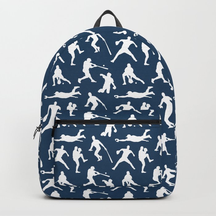 Baseball Players // Navy Backpack