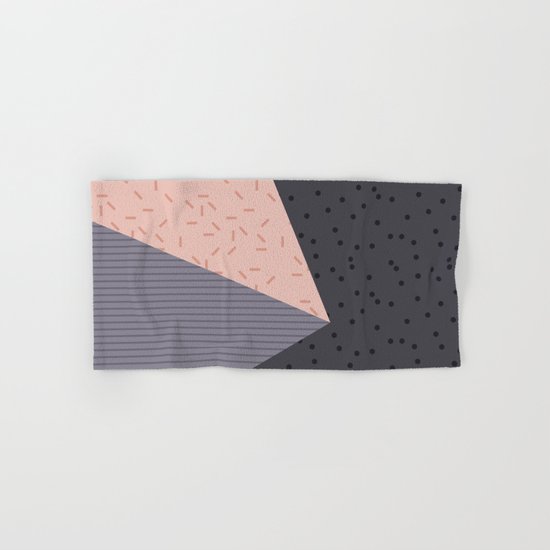 Geometry Blocks 8 Hand & Bath Towel