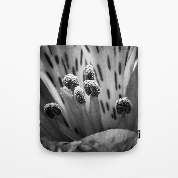 center stage in black and white Tote Bag