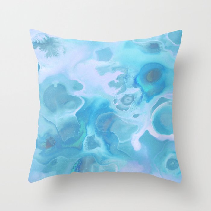 Lavender's Blue Throw Pillow