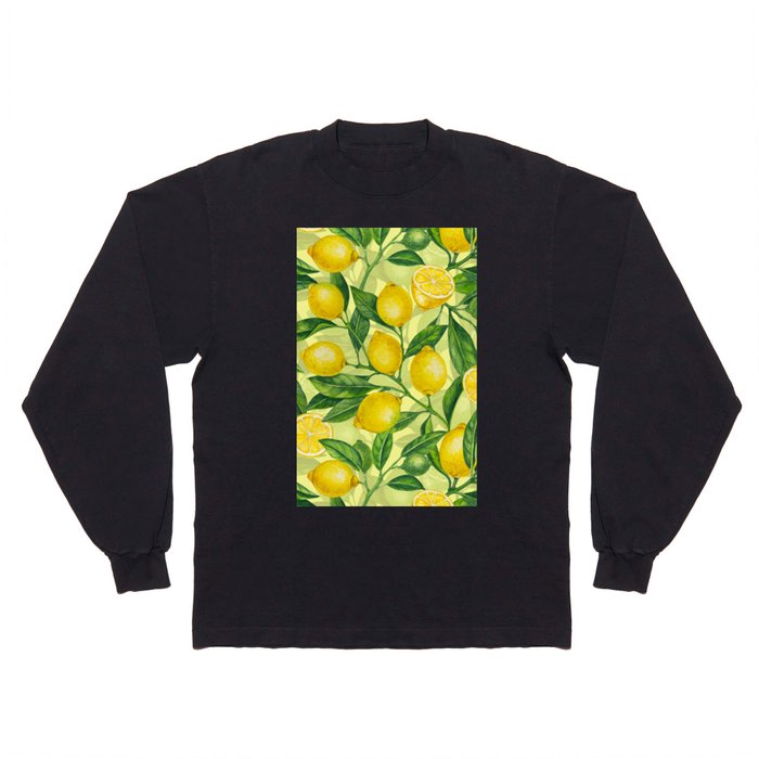 Lemon branches Long Sleeve T Shirt