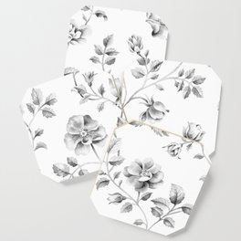 Floral Repeating Pattern Coaster