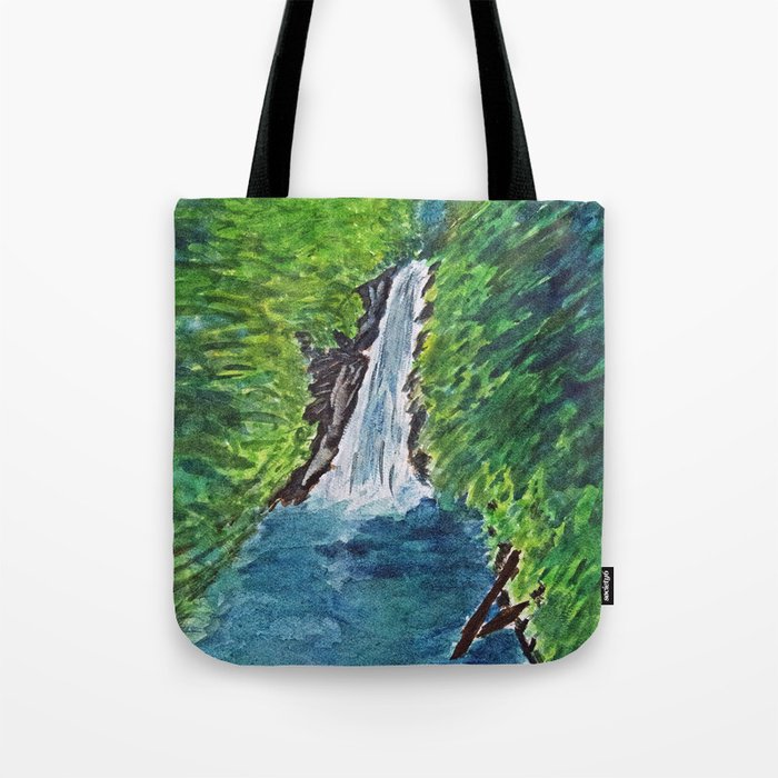 Waterfall Grenada Tote Bag