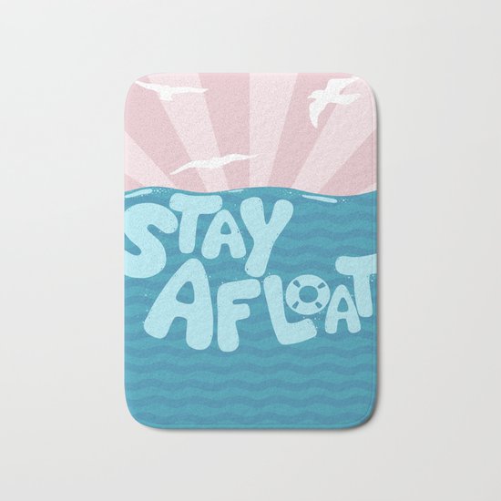 ST\Y AFLOAT Bath Mat