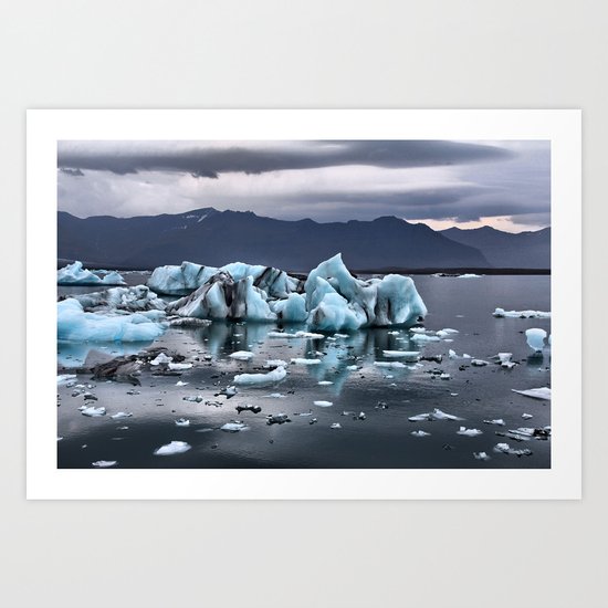 Glacial Dreams Art Print