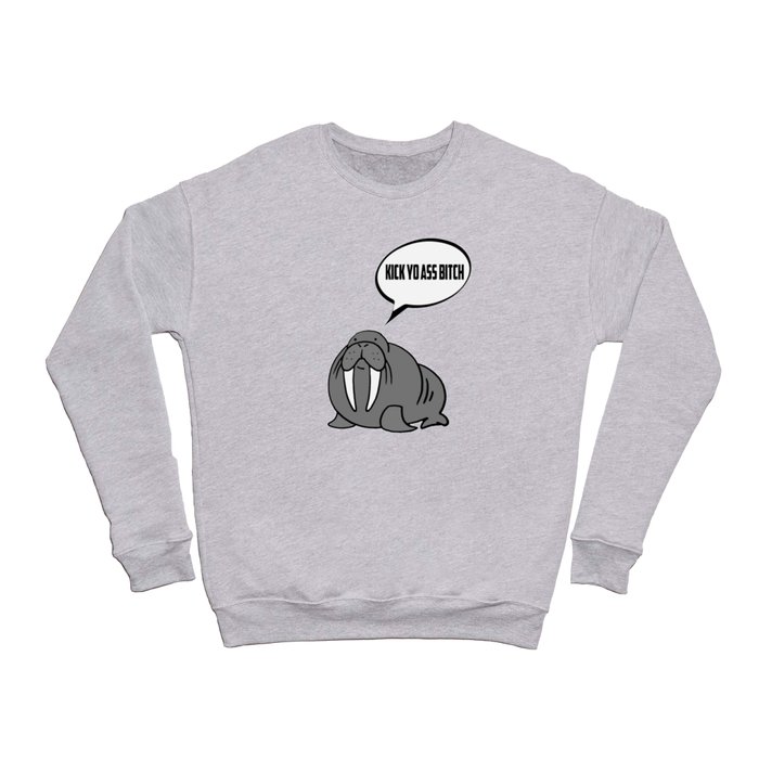 Angry Walrus Crewneck Sweatshirt