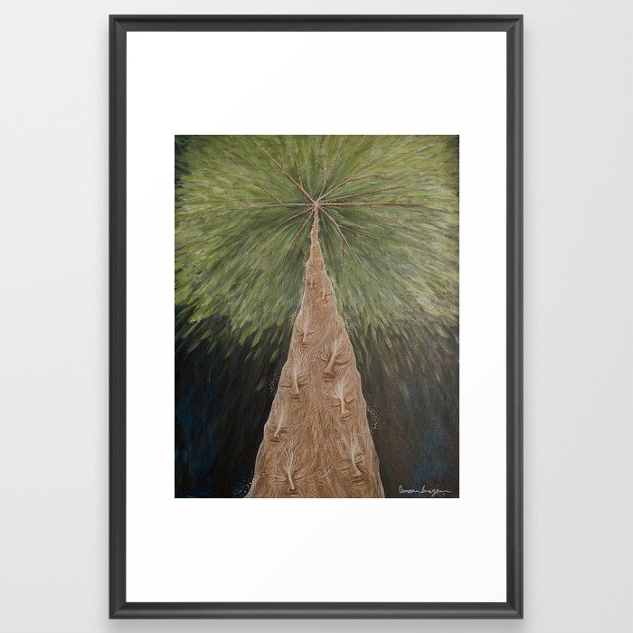 Voices In The Wind Framed Art Print