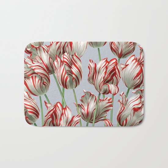 Semper Augustus Tulips Bath Mat