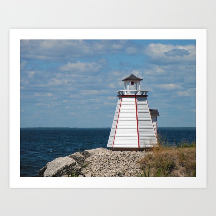 Island Lighthouse Art Print