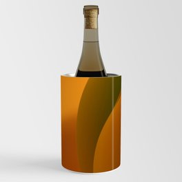 Green Road · Geometrical Simple Lines · yellow orange green · Conceptual Abstract Photography Wine Chiller