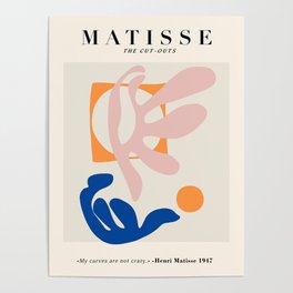 Exhibition poster Henri Matisse. Poster