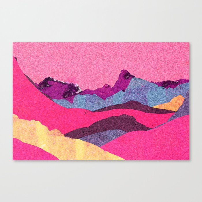 Candy Mountain Canvas Print