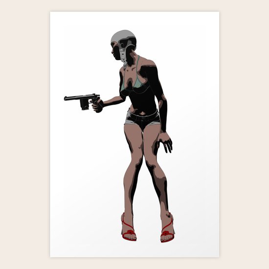 Girl Art Print