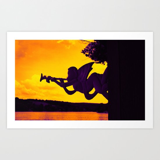 Horn section Art Print