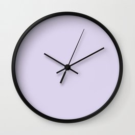 Joyous Violet Wall Clock