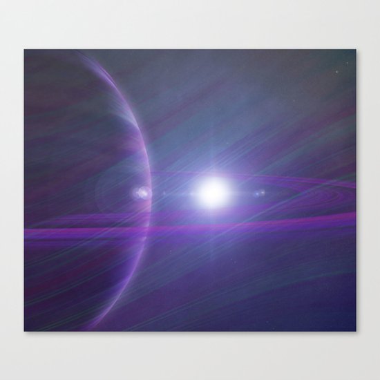 A world away Canvas Print