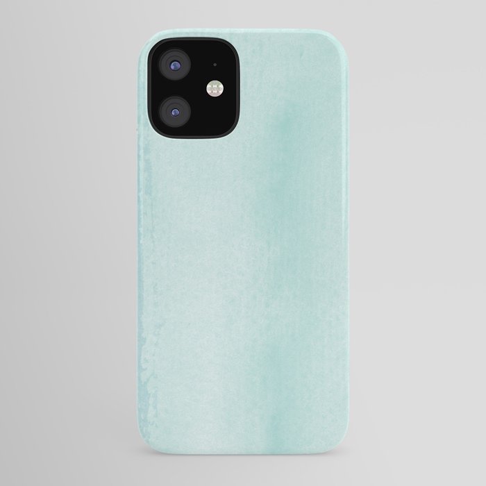 Ocean Blue Sea Green Watercolor iPhone Case by ...