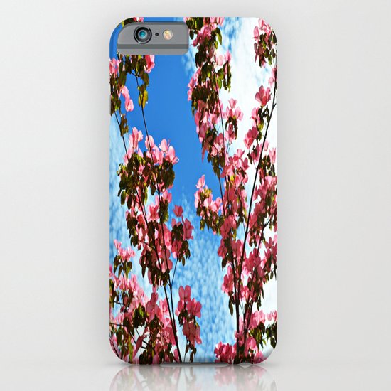Sky/Flowers iPhone & iPod Case