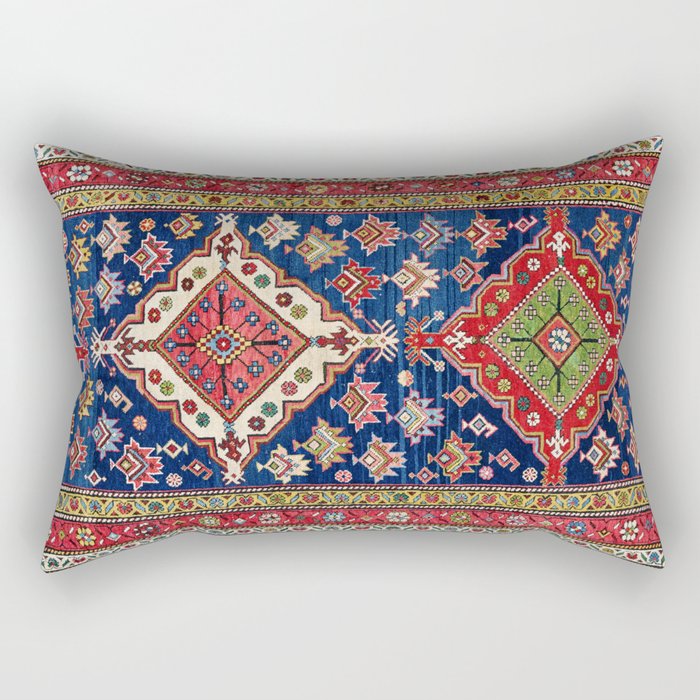 Azerbaijan Northwest Persian Long Rug Print Rectangular Pillow