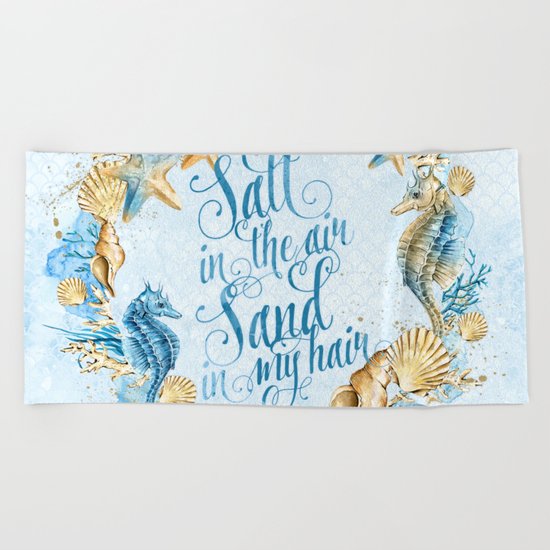 Sea & Ocean #5 Beach Towel