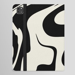 Retro Liquid Swirl Glam #2 #retro #decor #art #society6 iPad Folio Case