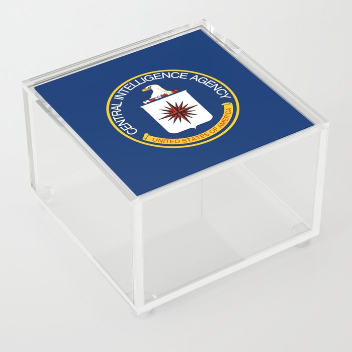CIA Flag Acrylic Box