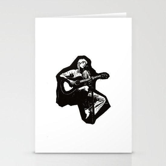 guitar Stationery Cards