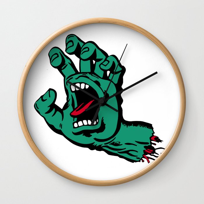 CATCH AND BITE Wall Clock