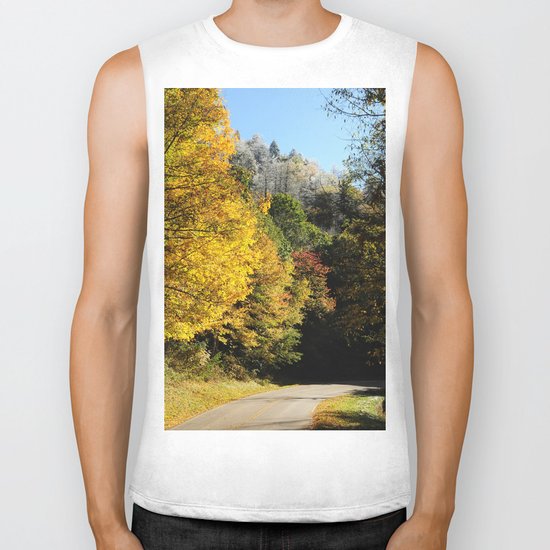 Down this road Biker Tank