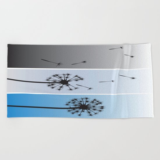 Dandelion Beach Towel