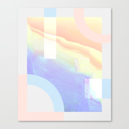 Shore Synth #1 Canvas Print