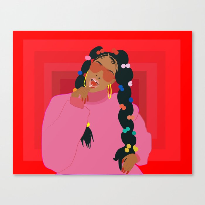 Candy Girl Canvas Print