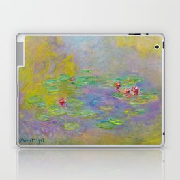 Water Lilies, 1908 by Claude Monet Laptop Skin
