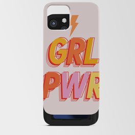 GRL PWR - GIRL POWER iPhone Card Case