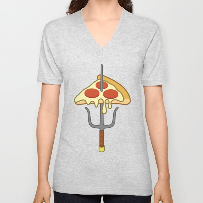 Pizzai V Neck T Shirt