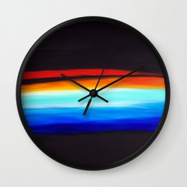 Horizon from Space Wall Clock
